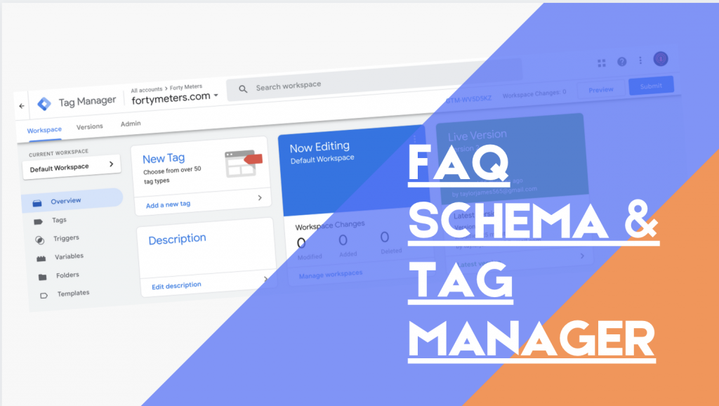 How To Add FAQ Schema Using Google Tag Manager